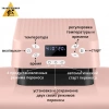 Автоматический 38х38см Розовый Термопресс LOKLiK